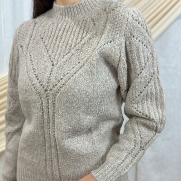 Open Work Sweater - Picture 2 of 3